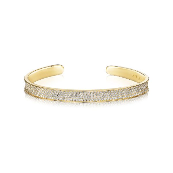 Sif Jakobs Jewellery Armreif SJ-BG2392-CZ-YG