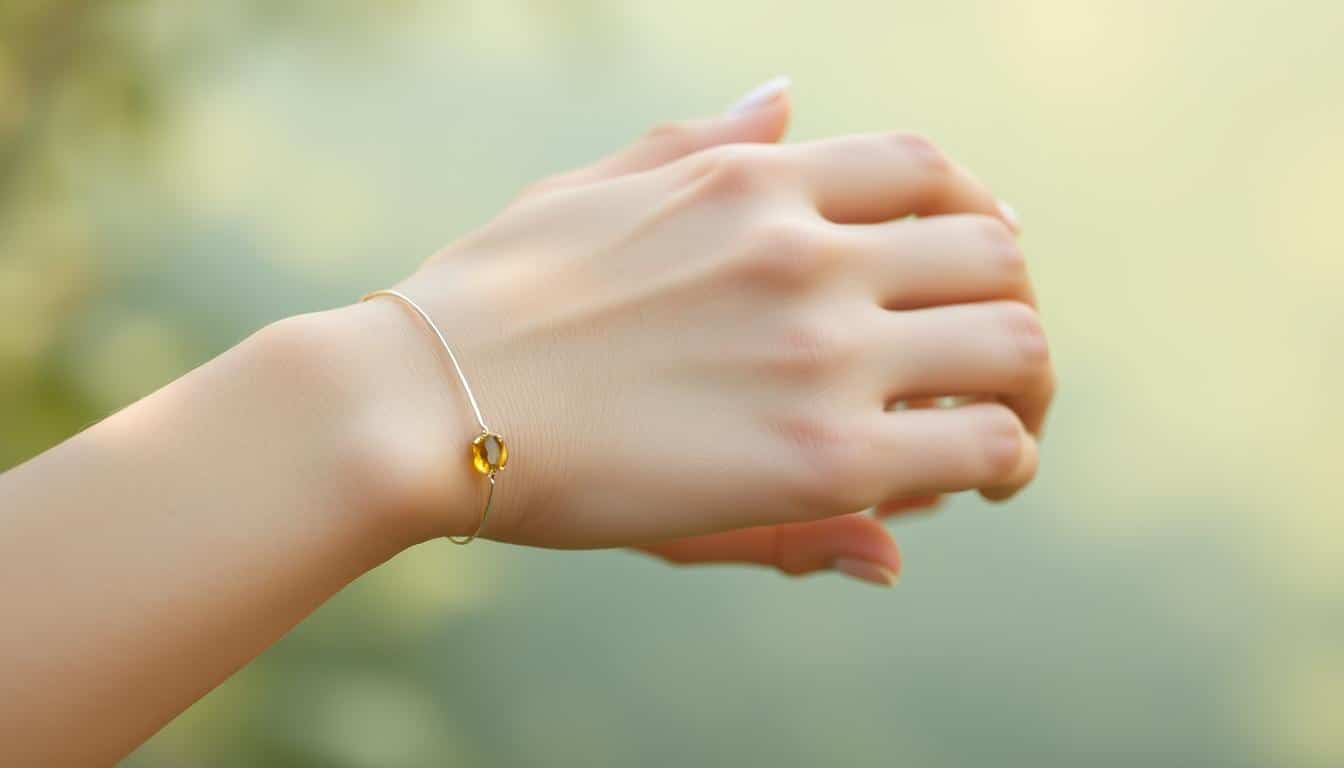 citrin armband welche hand