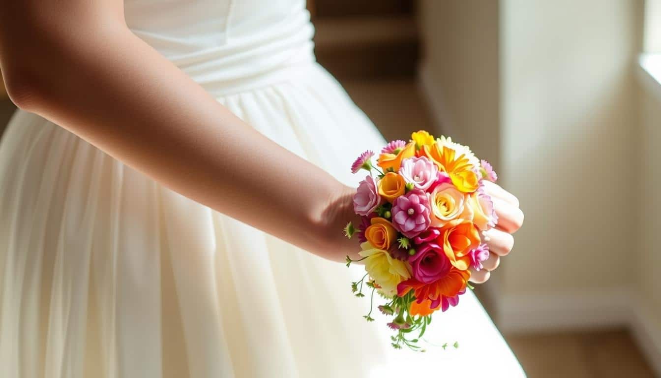 trauzeugin blumen armband welche seite